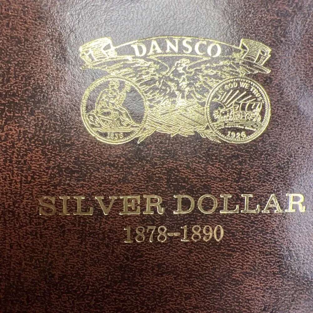 DANSCO Silver Dollar 1878-1890 Folder No Coins